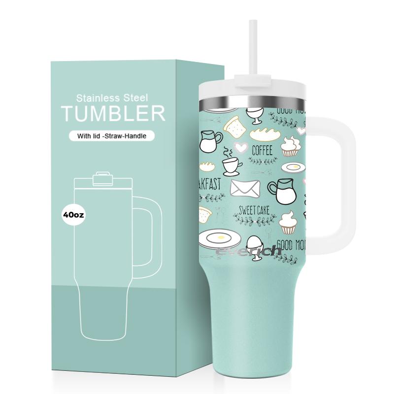 Wholesale Custom Travel Mug Insulated Leak-proof Stainless Steel Adventurer Tumbler 40 Oz Cold Drink
