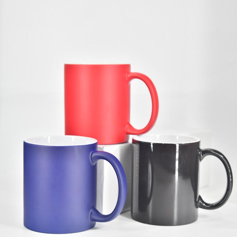 Wholesale USA Warehouse 11 Oz Sublimation Blank Ceramic Cup With Logo Custom Water Cup With Handle