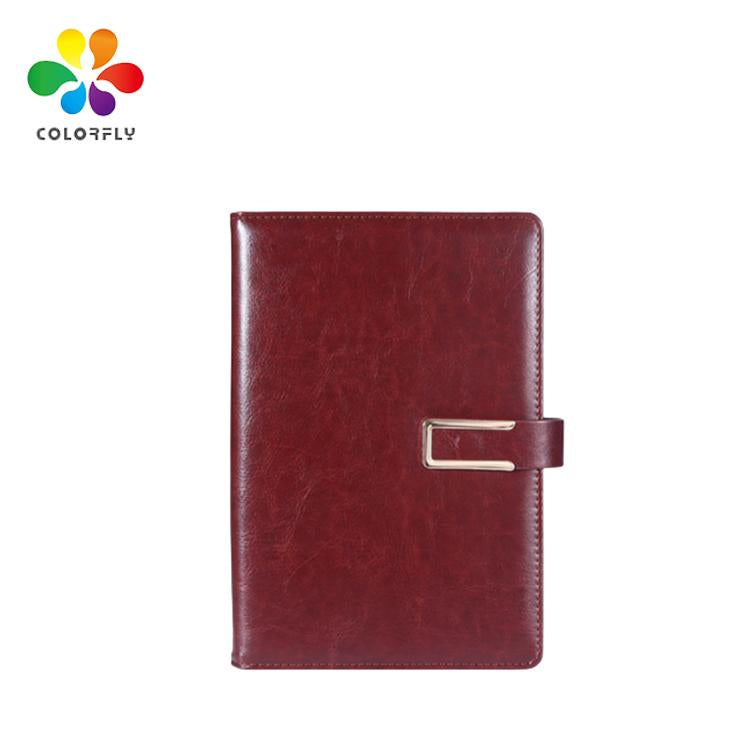 Good Price 2025 Hot Notebook Custom Design Business Diary Notebook A5 Pu Leather Diary
