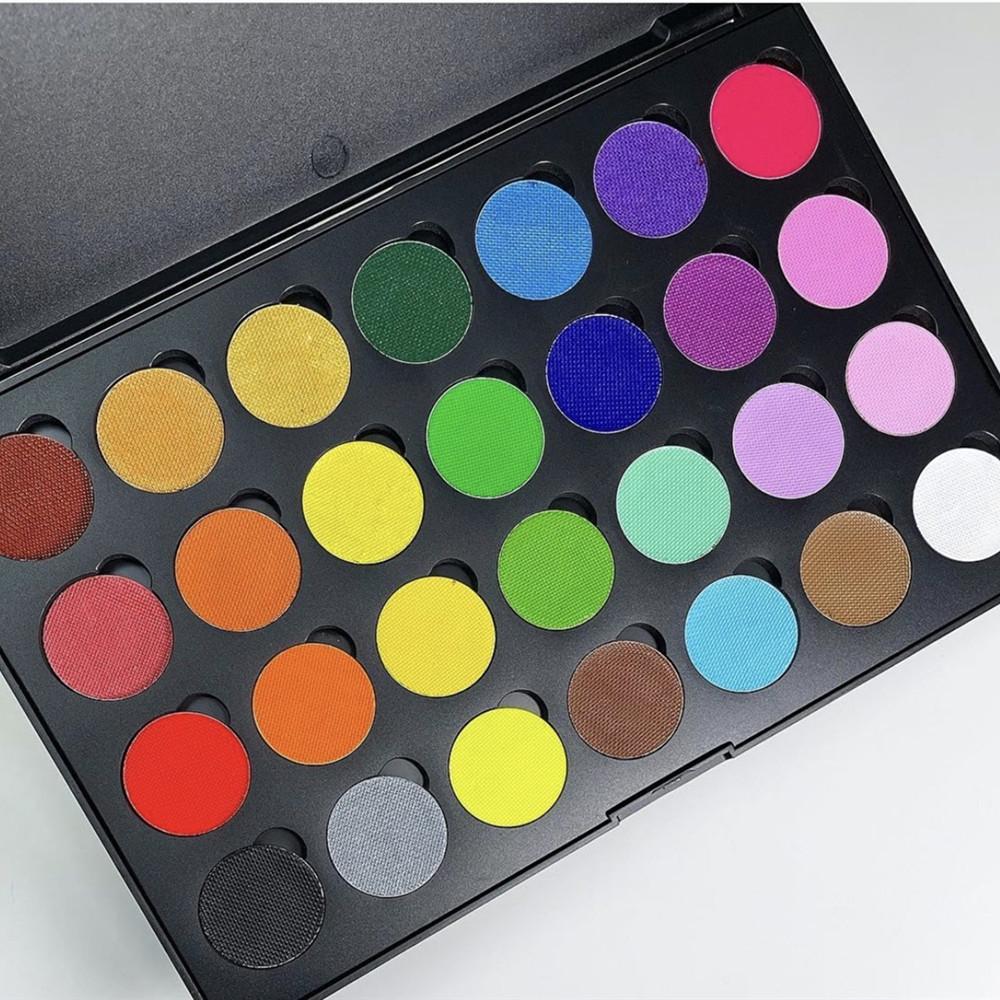 New Trend Makeup Cake Eyeliner Pen Water Activated Eyeliner Pen Palette Water Based Face Paint Body Palette Water Color Eyeliner