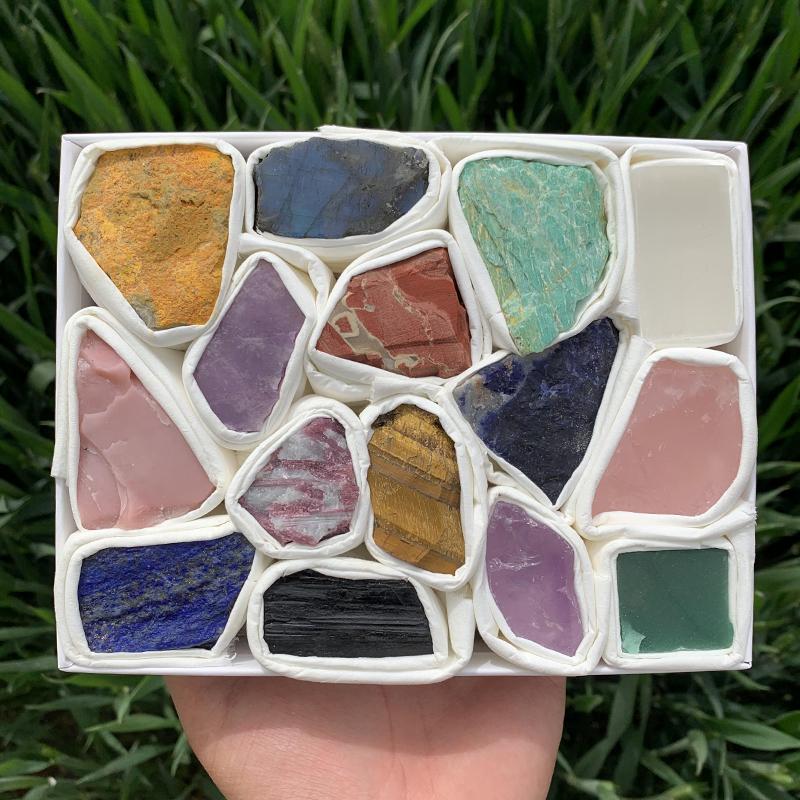 Factory direct sales natural crystal money tree handmade crystal purple home decoration ornaments