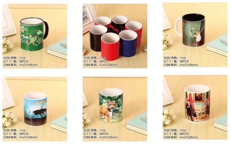 M002 Sublimation Blank 11 Oz Ceramic Custom Logo Heart Handle Mug Cup