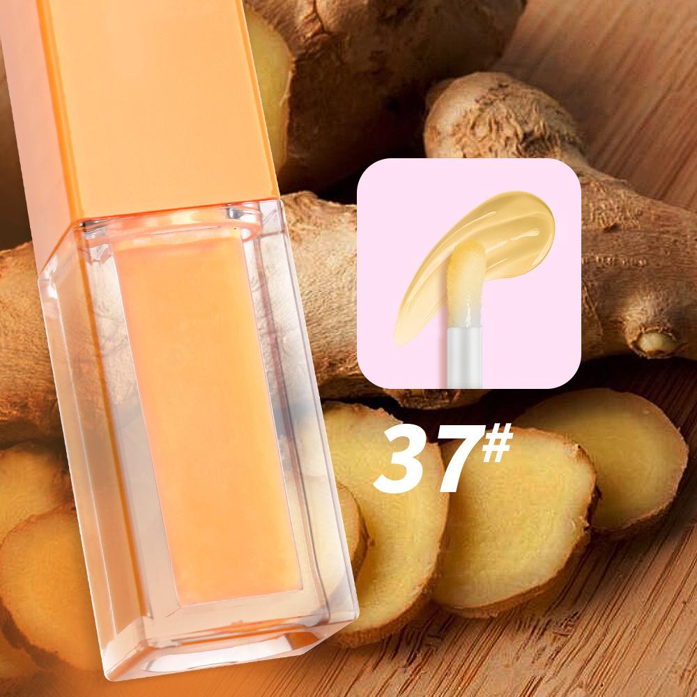 Wholesale Mini Plump Moisturizing Tone Magic Lip Oil Vegetarian Fruit Shimmer Lip Oil Private Label Liquid Clear Lip Gloss