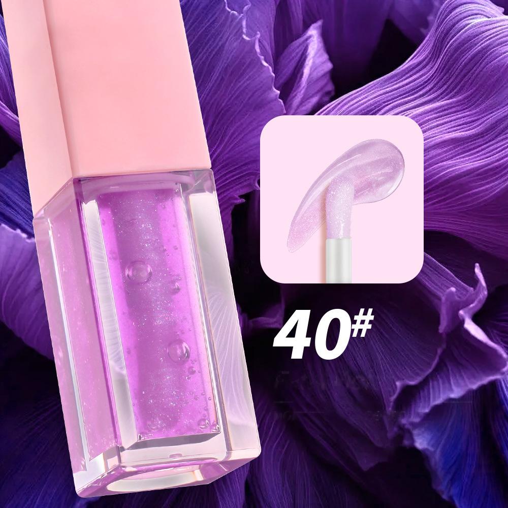 Wholesale Mini Plump Moisturizing Tone Magic Lip Oil Vegetarian Fruit Shimmer Lip Oil Private Label Liquid Clear Lip Gloss