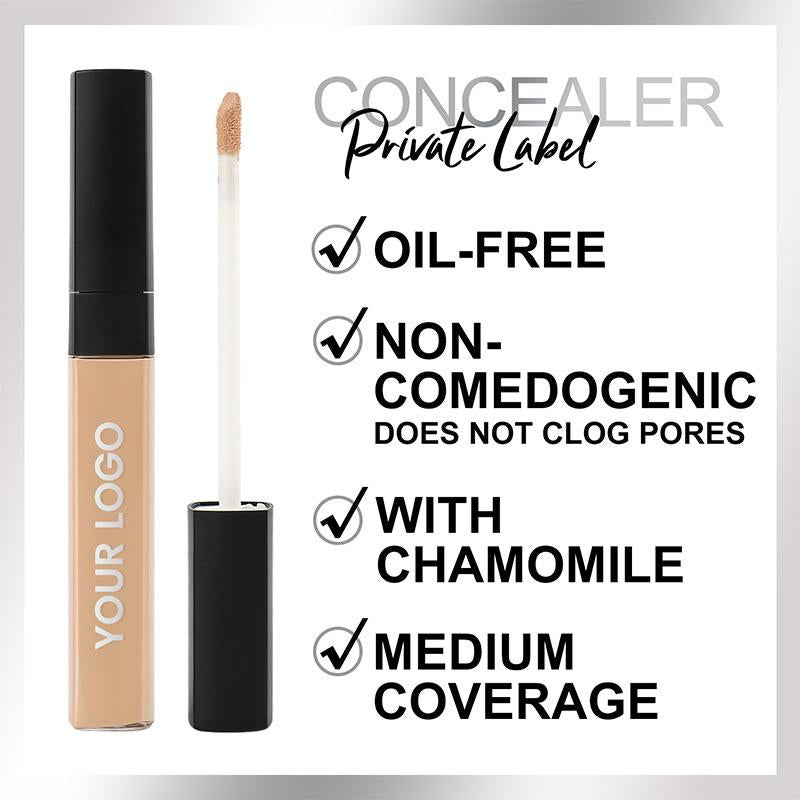 Wholesale Makeup Cream Concealer Private Label Vegetarian Waterproof Long-lasting Liquid Concealer