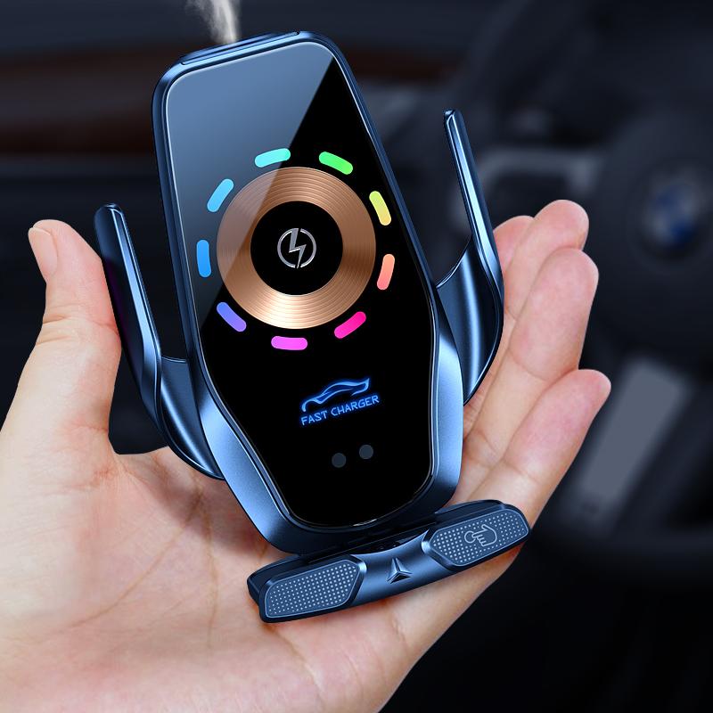 Wireless Car Charger Fast Charging Mobile Phone Holder Car Aromatherapy Holder Mobile Phone Holder Wireless Charger Mobile Holder
