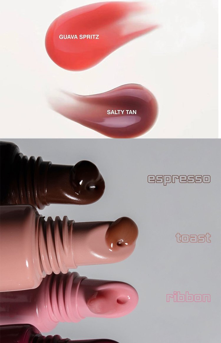 Wholesale Peptide Lip Gloss Water Sensitive Lip Glaze Full Gloss Lip Gloss
