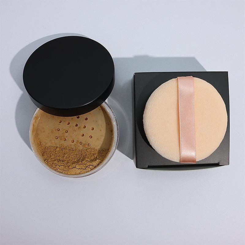 High Quality Translucent Luxury Powder Tank Maguire Raj Talc Free Waterproof Suitable For Me Waterproof Vegetarian Glow Light Shaping Powder