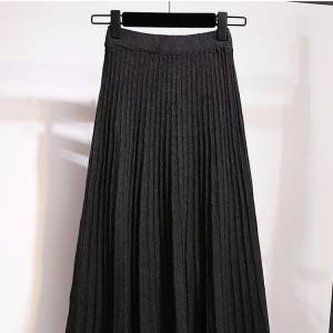 Wholesale Fashion Beautiful High Waist Knitted Sweater Dress Women