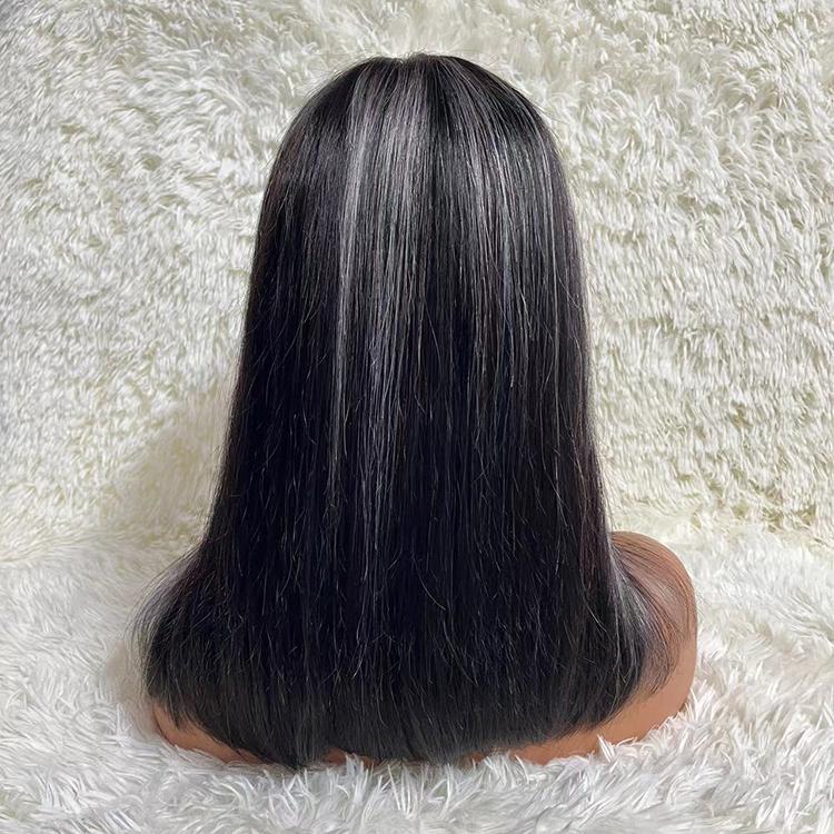 Factory Hot Sale High Quality Cuticle Aligned Lace Front Wig Real Hair Suit Human Hair Wig
