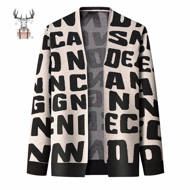 Nanteng Custom Low MOQ 100% Cotton High Quality Long Sleeve Knitted Men's Cardigan Sweater