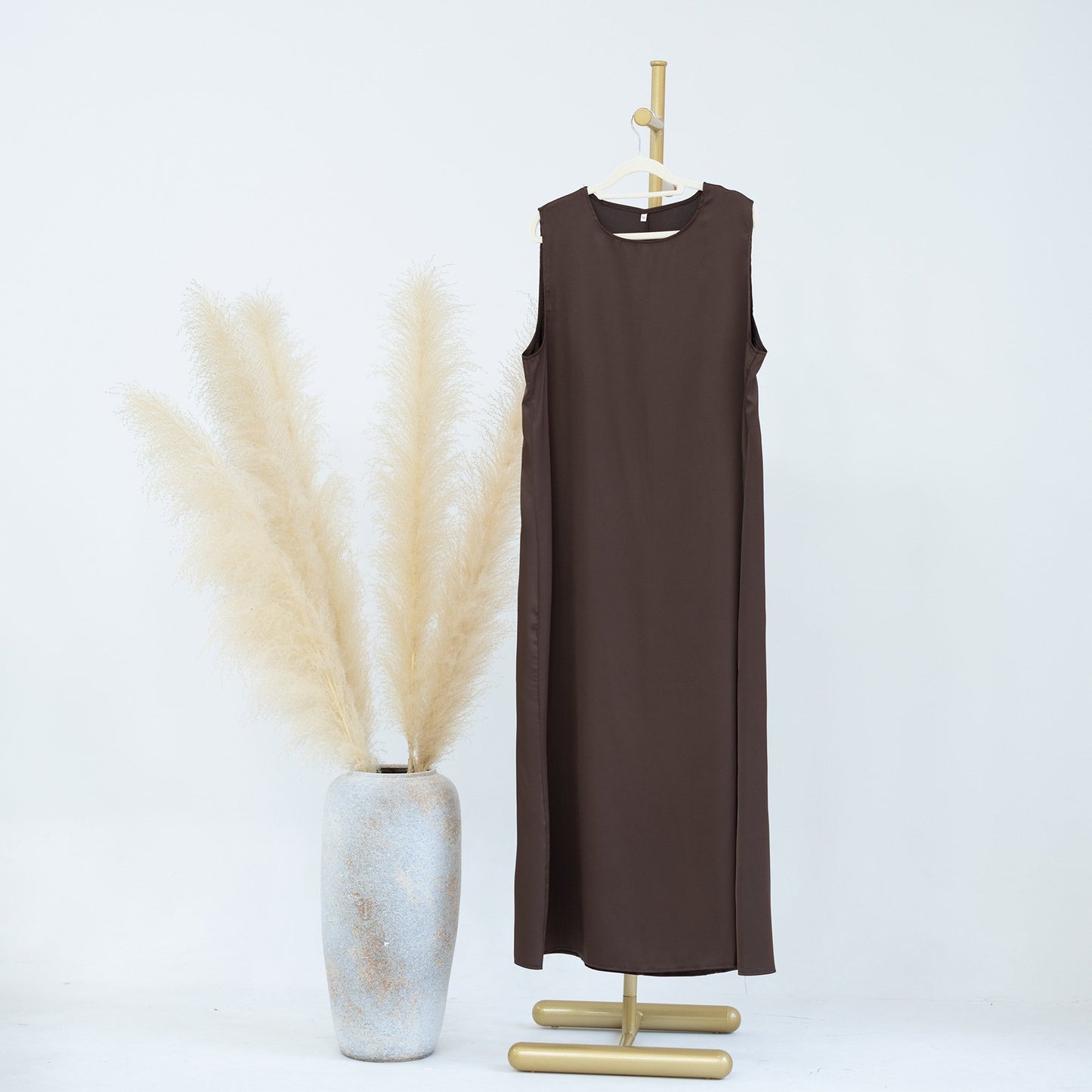2023 New Design Eid Fitr Dubai Islamic Elegant Luxury Modest Abaya Women Muslim Dress Turkey Slide Dress Diamond Satin Silk