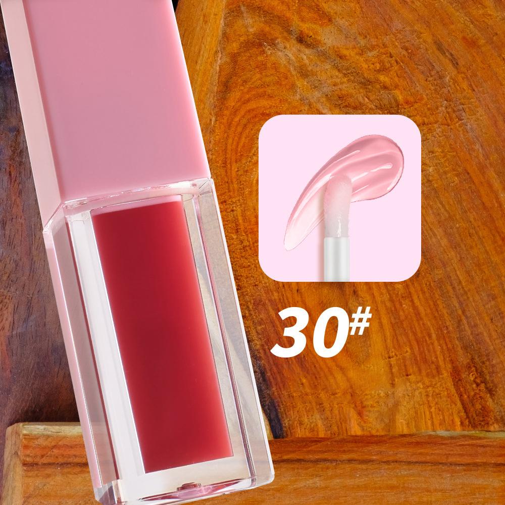 Wholesale Mini Plump Moisturizing Tone Magic Lip Oil Vegetarian Fruit Shimmer Lip Oil Private Label Liquid Clear Lip Gloss