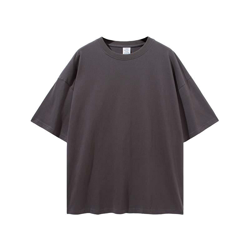 Custom Men's Oversized T-Shirt Printed Logo 100 Cotton Plus Size T-Shirt Large High T-Shirt Loose Fit Men's T-Shirt
