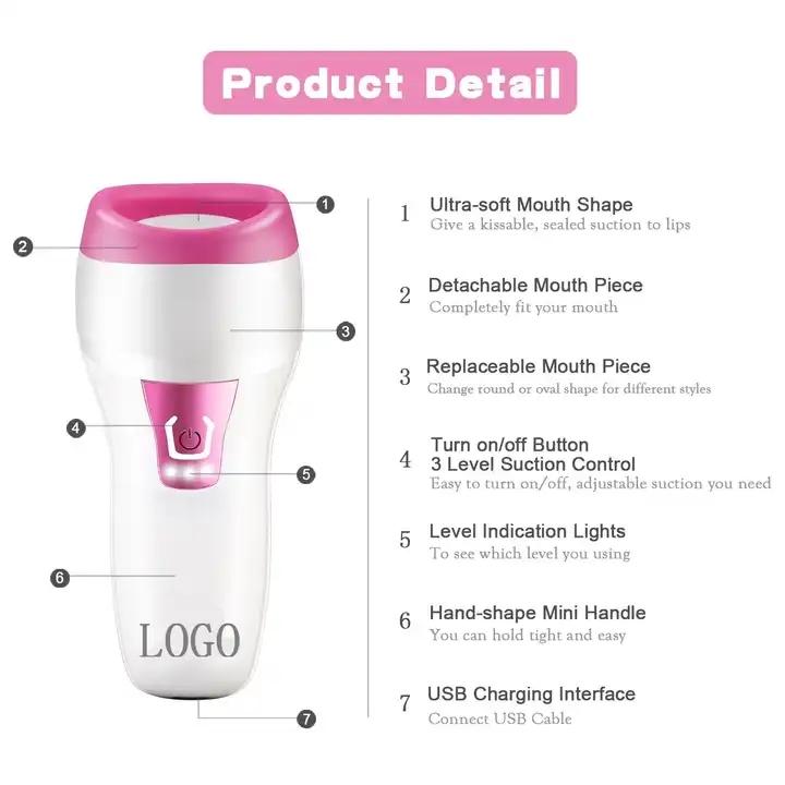 Automatic Lip Protection Beauty Device Full Lip Tool Rechargeable Home British Plug Function Tightening