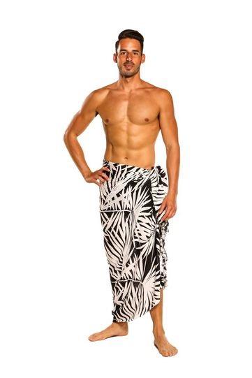 Custom Logo Design Summer Fashion Swimsuit Shawl Floral Print Beach Lavalava Hawaiian Apron For Men