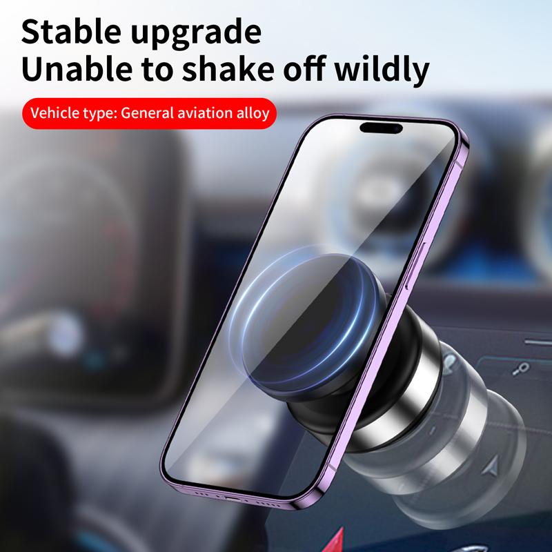 360 Degree Rotating Stable Glass Vacuum Suction Vacuum Battery Mobile Desk Stand Car Magnetic Phone Holder