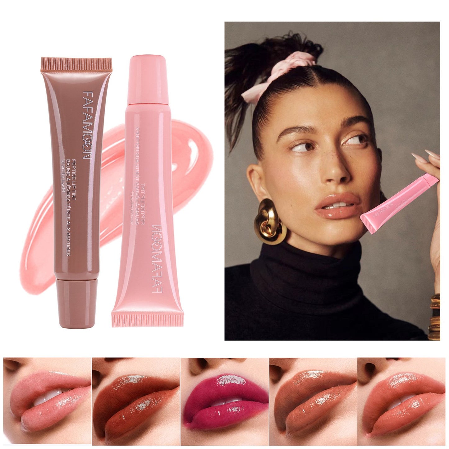 Lip Gloss Wholesale Bulk Pink Lip Gloss Tube Custom Logo Lip Gloss