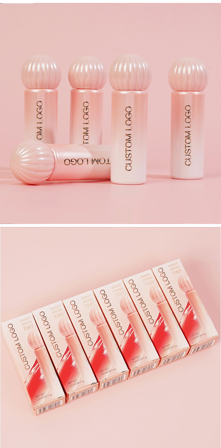 Cosmetics Manufacture High Quality Unique Mirror Vegetarian Lip Gloss Customized Logo Nude Color Lip Gloss Lip Gloss Liquid Lip Balm
