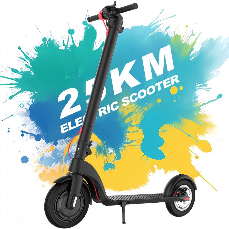 China Cheap Latest Hot Inquiry Fashion X7 Mobile 2 Wheels Other EScooter Powerful 350 Watt Motor Maximum Range 40km Electric Scooter