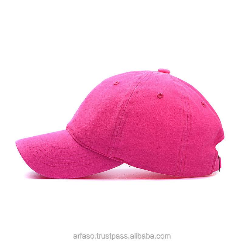 Unisex Cotton Baseball Cap Korean Fluorescent Green Pink Spring And Autumn Sports Cap Sun Hat Hip Hop Hat Wholesale