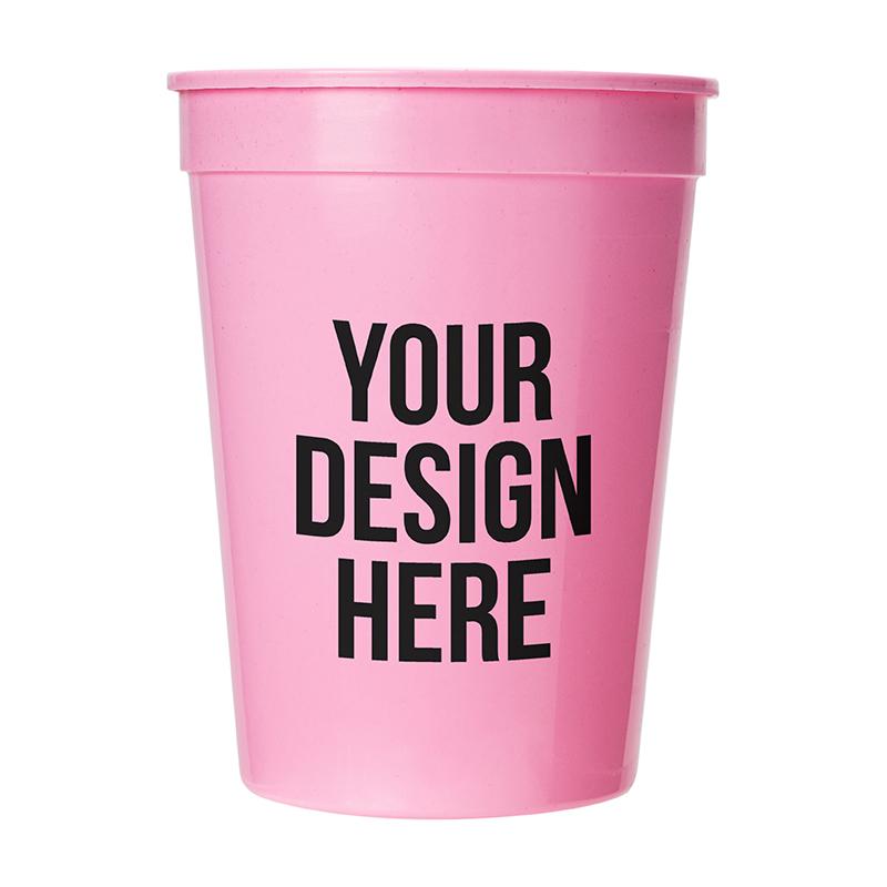Football Game Use Low Price Custom Logo Plastic Cup Durable Environmental Protection 12 Oz 16 Oz 24 Oz 32 Oz Stadium Cup