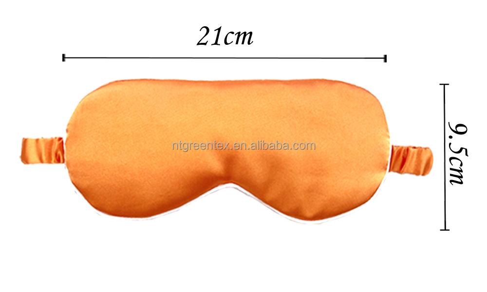 Ready To Ship Smooth And Soft Silk Satin Sleep Eye Mask 35 Color In Stock Wholesale Generation Eye Mask And Accessories