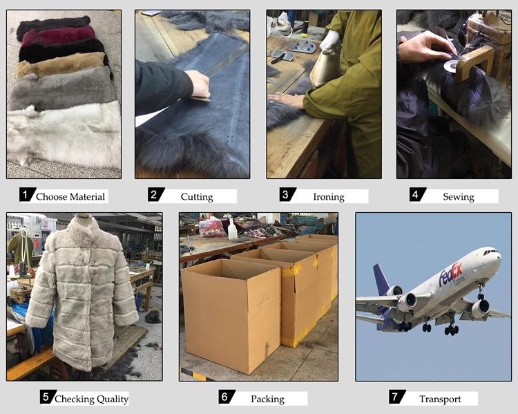 2021 Latest Men's High Custom Bomber Black Real Fox Fur Collar High Grade Duck Down With Black Real Sheepskin Jacket