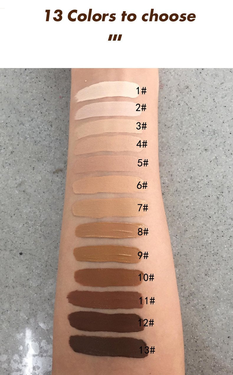 Wholesale Lasting Vegetarian Cruelty Free Facial Makeup Concealer Private Label Custom Logo HD Liquid Concealer