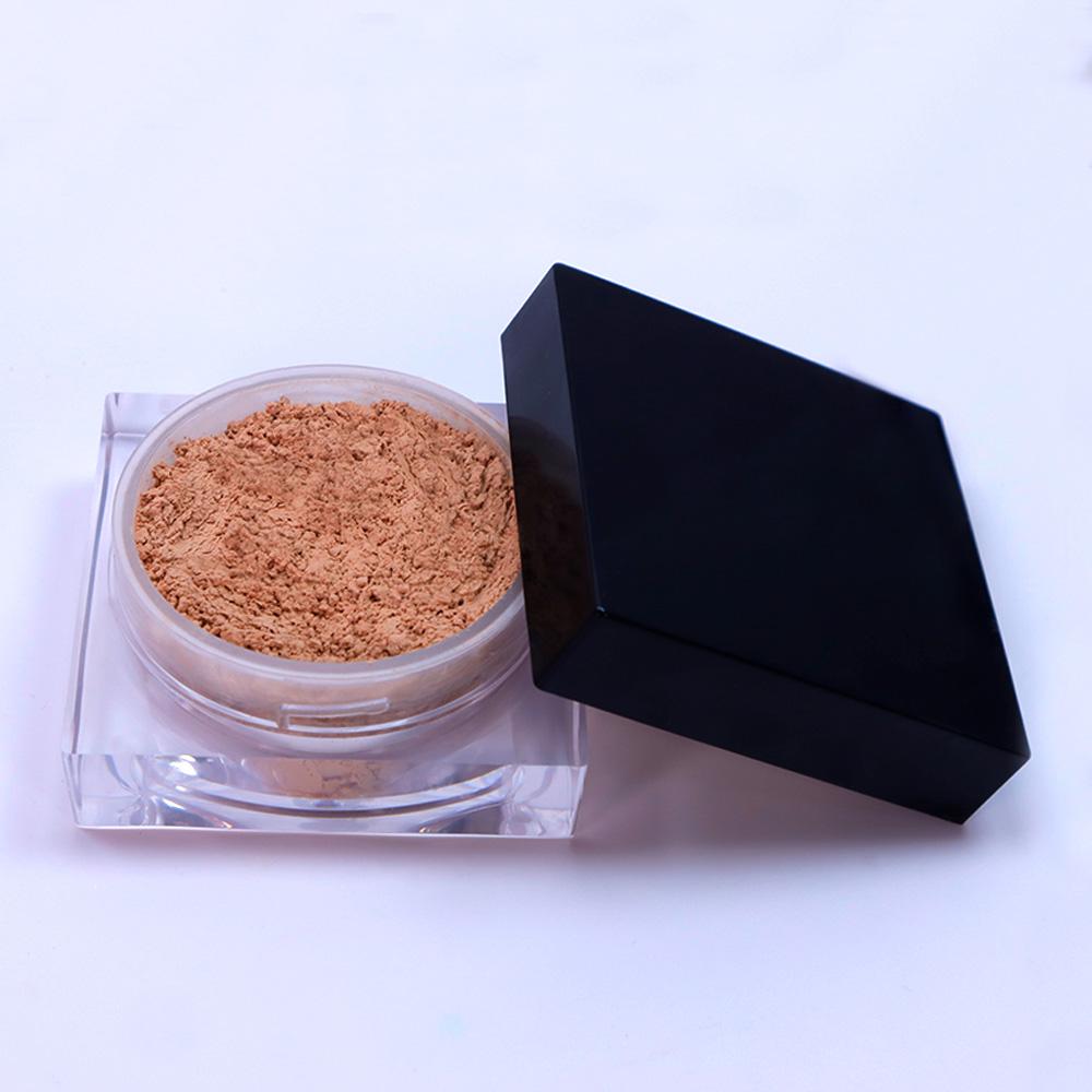 Low MOQ Matte Waterproof Cosmetic Makeup Private Label Vegetarian Pink Loose Style Powder