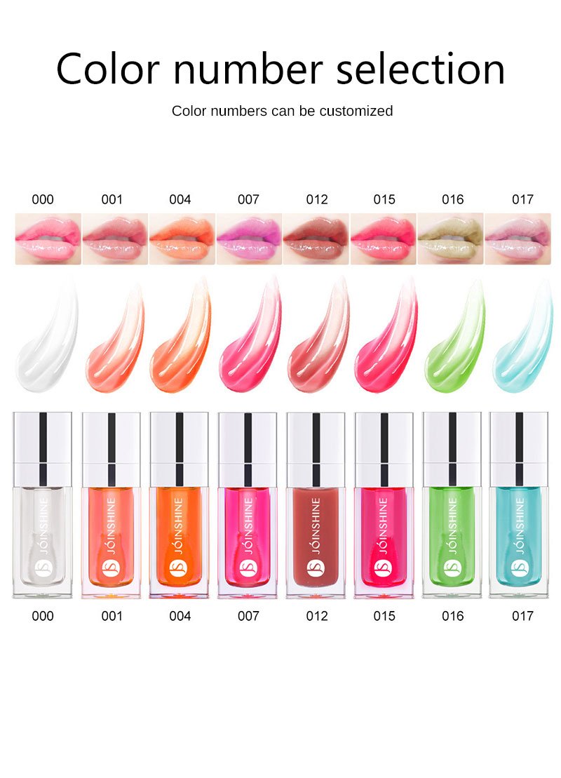 Sexy Women Lip Gloss Oil Color Dye Glaze Lasting Lipstick Butter Gloss Light Color Lipstick Shiny Pure Lip Cup