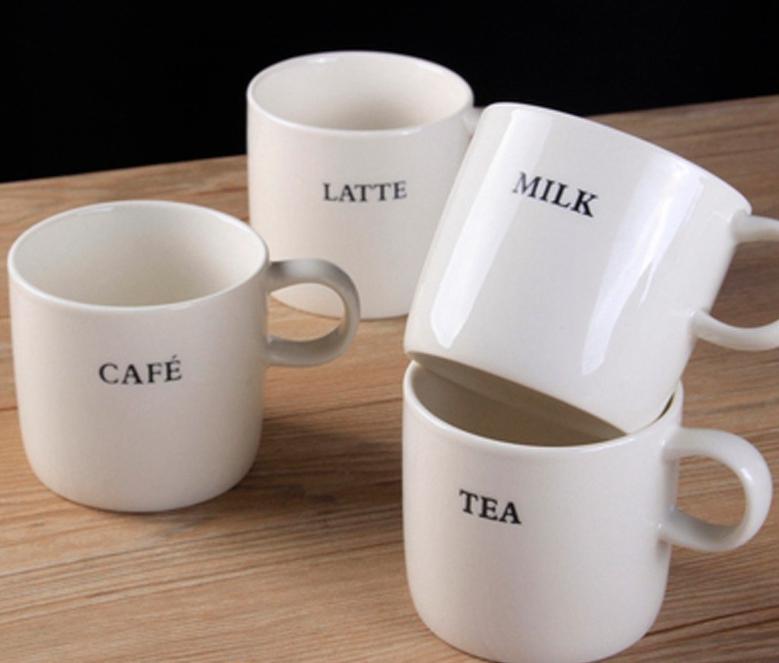 Redeco Custom Mug Luxury Creative Ceramic Plate Cup Ceramic Coffee Cup Gift Home Decorations