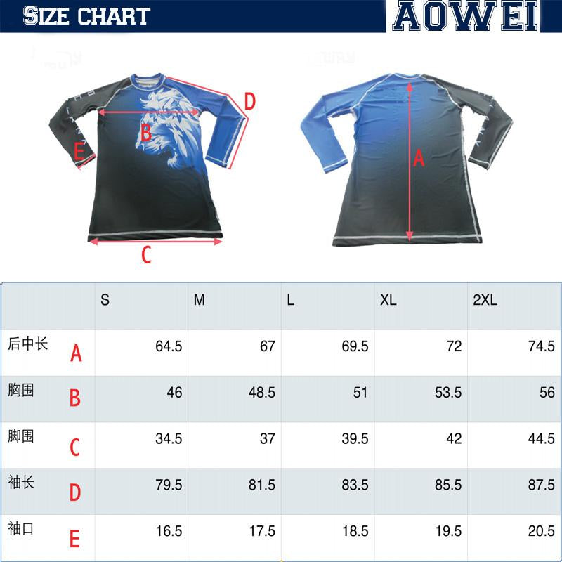 Sublimation Mma Custom Printed Rash Guard Manufacturer