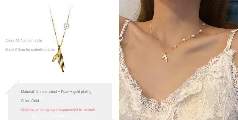Cadena Para Mujer 18k Gold Plated Butterfly Heart Shaped Clover Custom Women's Necklace Stainless Steel Jewelry Necklace