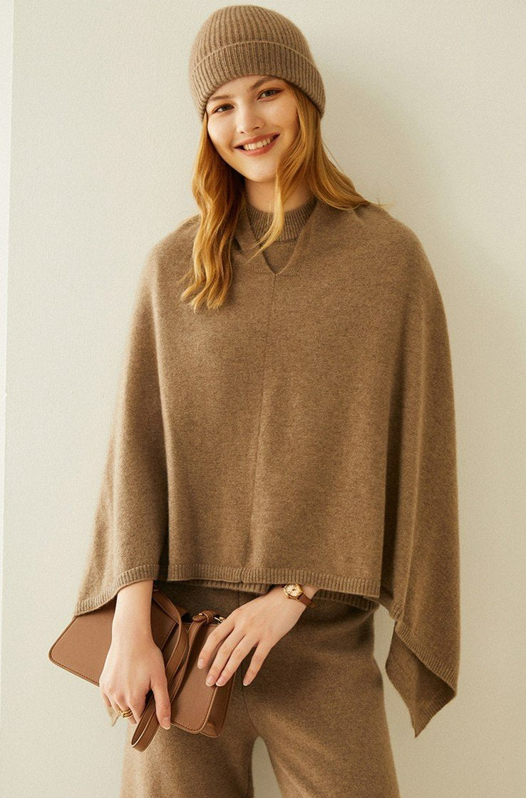 New Style Shawl Warm Wholesale 100% Cashmere Poncho