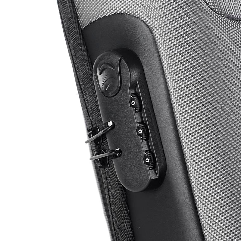 Anti-theft Men's Chest Bag Good Shape Beautiful Waterproof USB Rechargeable Crossbody Bag