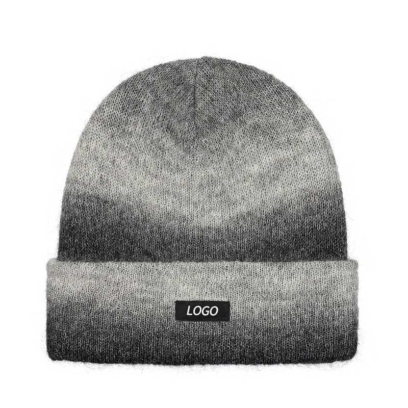 Fashion Autumn Hat Knitted Warm Scarf Men's Women's Wool Skateboard Unisex Hat Winter Knitted Hat Fleece Hat