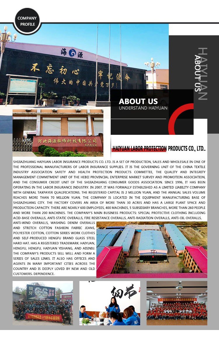 High Quality Men's Construction Engineering Jacket And Pants Factory Worker Uniform Work Clothes