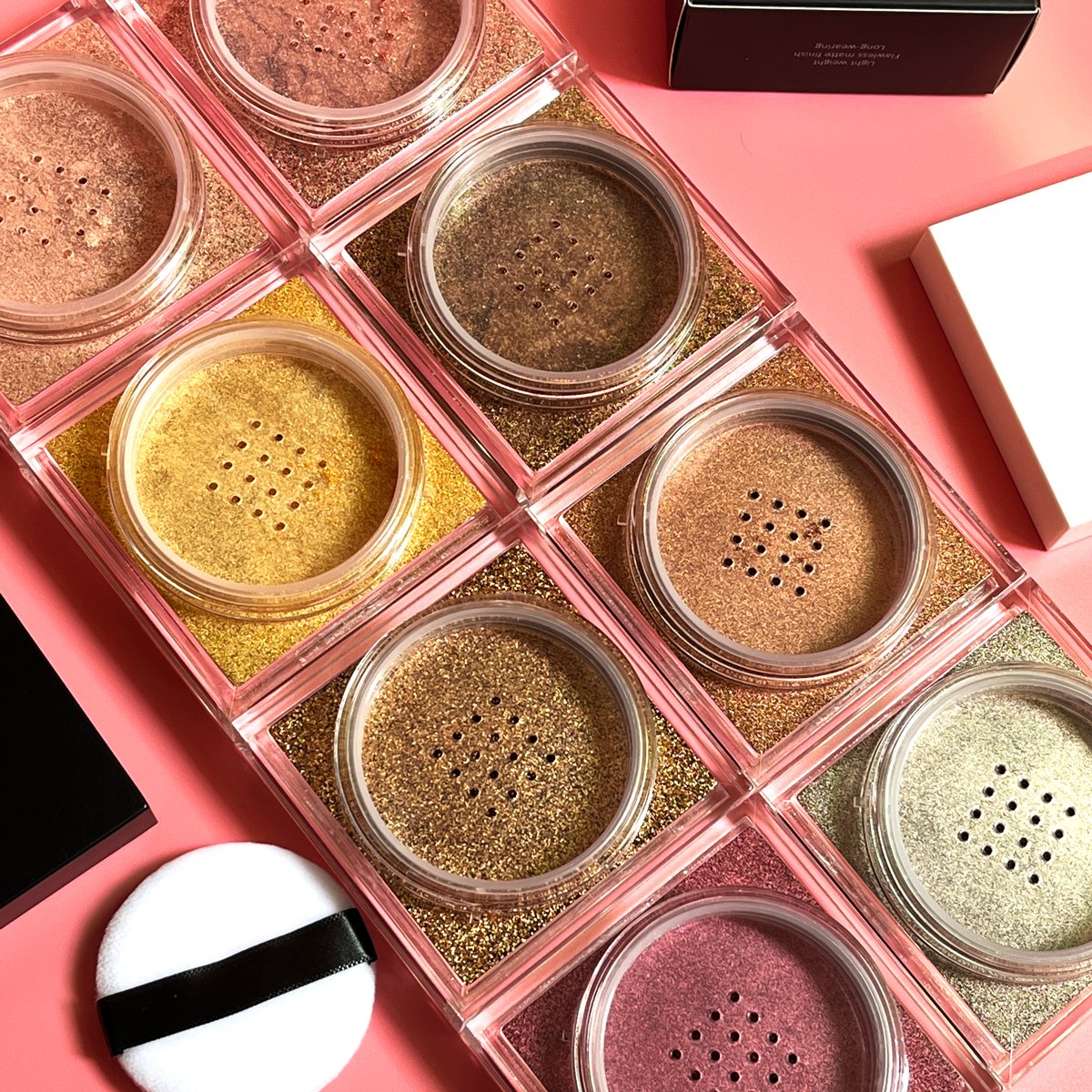 Talc Free High Quality Low Price Waterproof Oil Control Private Label Vegetarian Flour Cosmetic Setting Powder
