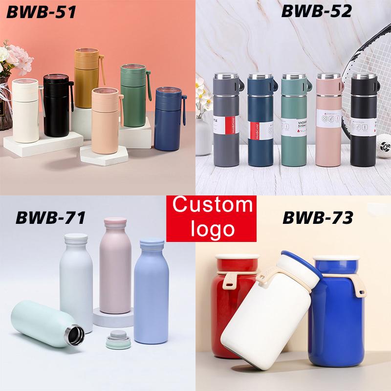 Custom Logo Gift Cup New 2024 Ceramic Logo Plastic Straw Stainless Steel Cup Variety Of Promotional Cups