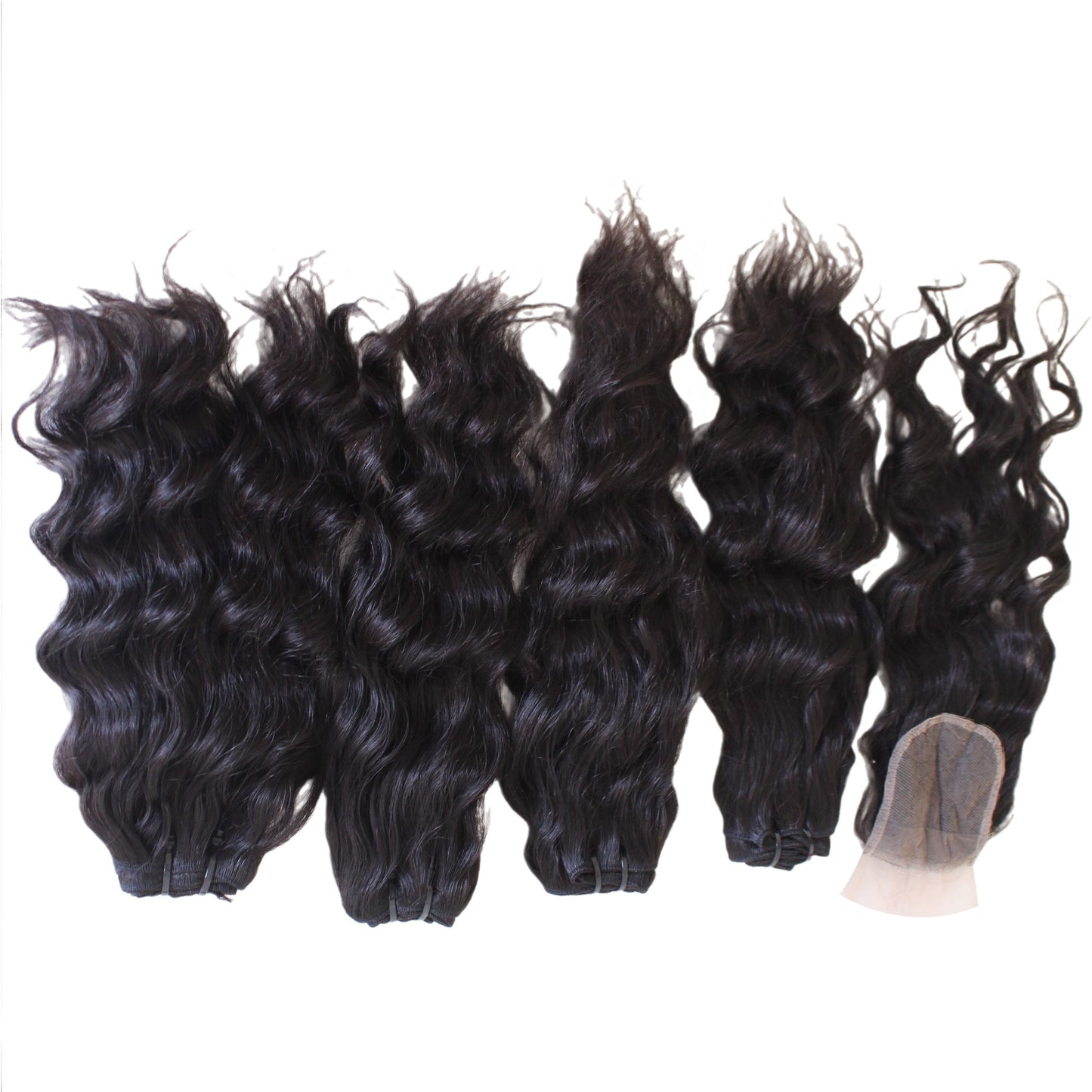 100% Natural Eco-Friendly Human Hair Belt Closure Suit Beautiful Body Wave Remi High Clear Lace Wig Long Transparent Lace