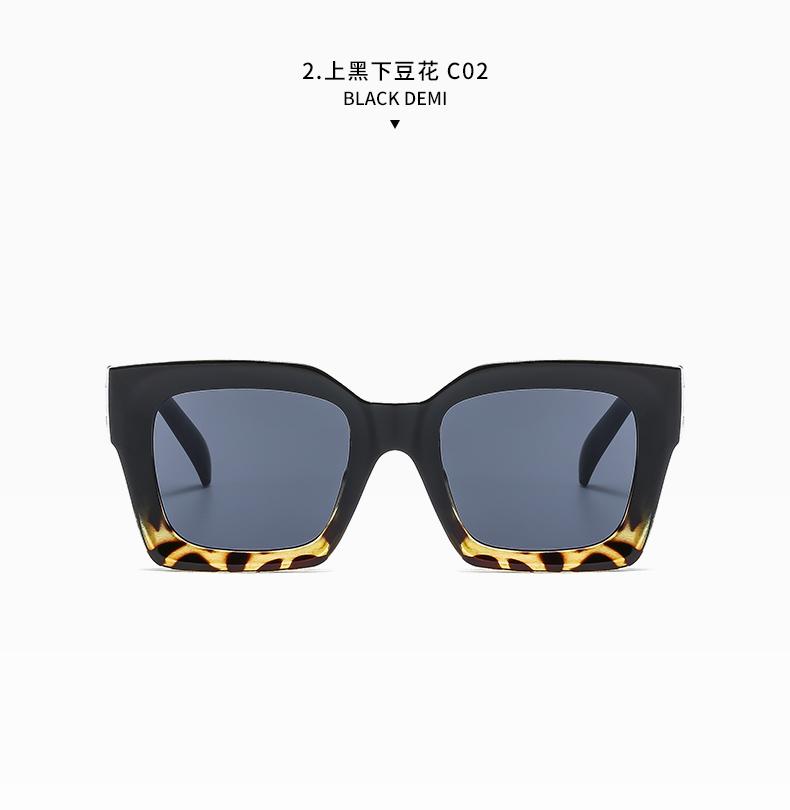 New Listing Retro Women Sunglasses Retro Style Brand Design Box Metal Decorative Sunglasses UV400