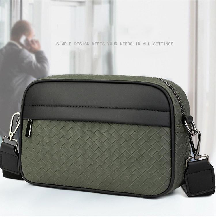 2024 Hot Sling Bag Travel Luxury Crossbody Bag Pu Leather Men Shoulder Bag
