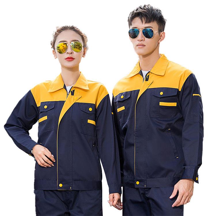 High Quality Men's Construction Engineering Jacket And Pants Factory Worker Uniform Work Clothes