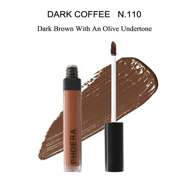 PHOERA Full Cover Liquid Concealer Base Maquiagem Matte Concealer Maquillaje