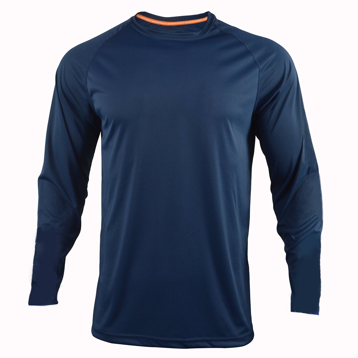 US Size In Stock Blank Wicking Breathable Upf50 Men's Performance Long Sleeve Fishing Shirt