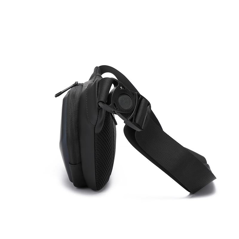 Waterproof Wholesale Men's Chest Bag Anti-theft Sling Bag Travel Nylon Messenger Bag Men's Hard Shell