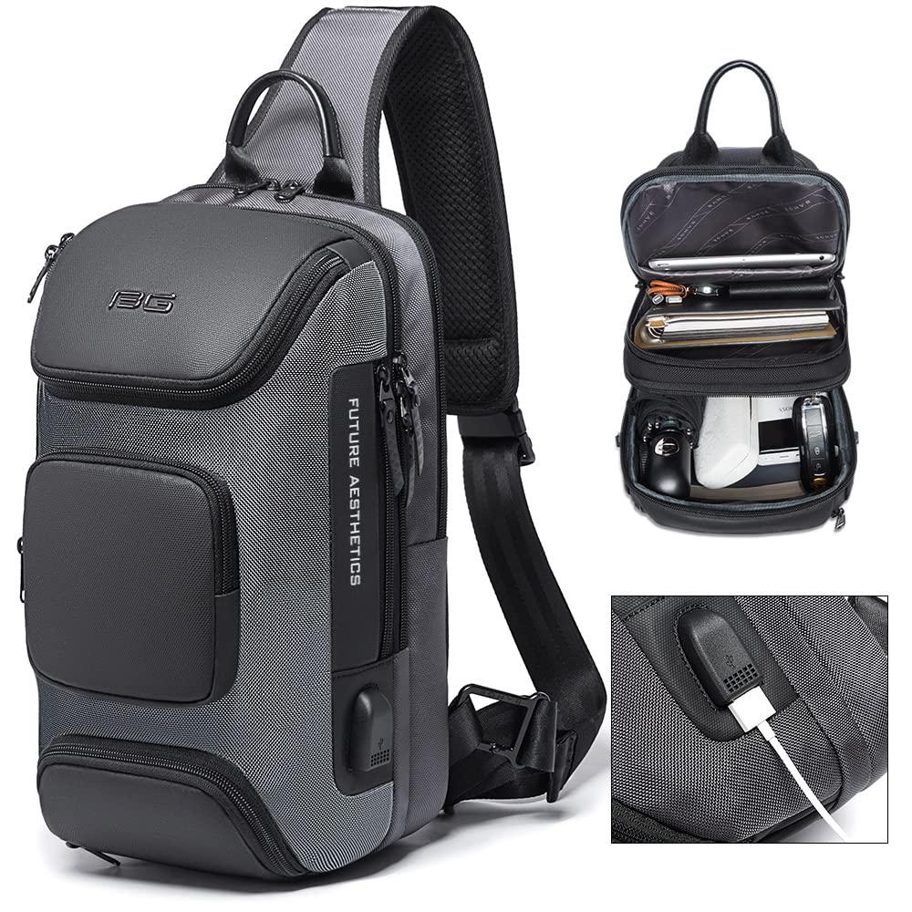 2023 Custom New Wholesale Men's Bag Custom Shoulder Men's Bag, Casual Men's Chest Bag, Tablet Computer Bag,
