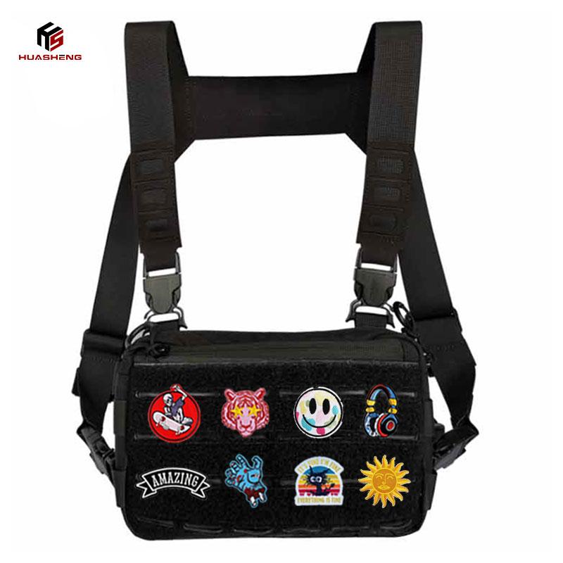 Lightweight Chest Case Vest Outdoor Chest Bag Adjustable EDC Men Chest Bag