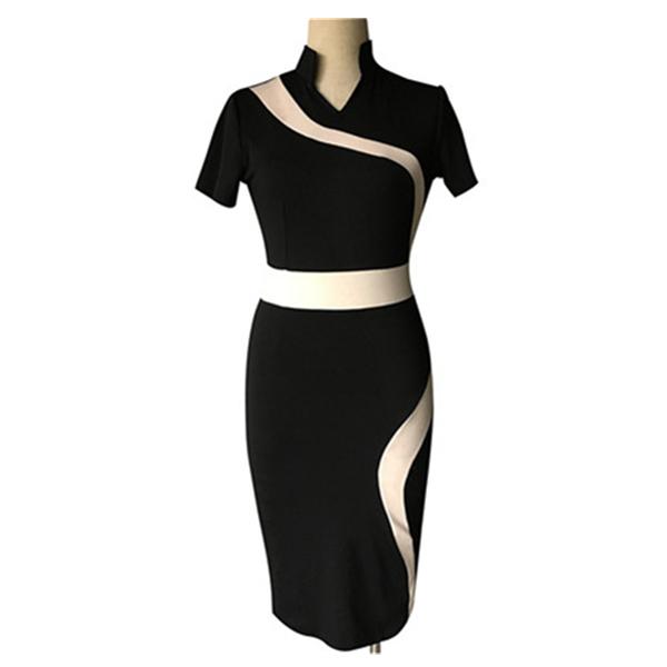 Office Ladies Fashion Suit Dress Ladies Elegant Dress
